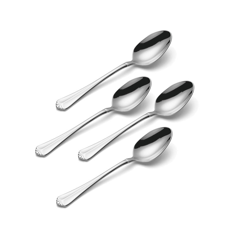 Oneida Silverware Set, Juilliard Fine Flatware 4-Piece Teaspoon Set, Service For 4, Rust Resistant 18/10 Stainless Steel, Dishwasher Safe, Mirror Finish, Home And Kitchen Utensils (Silver 4 Piece) - Image 2